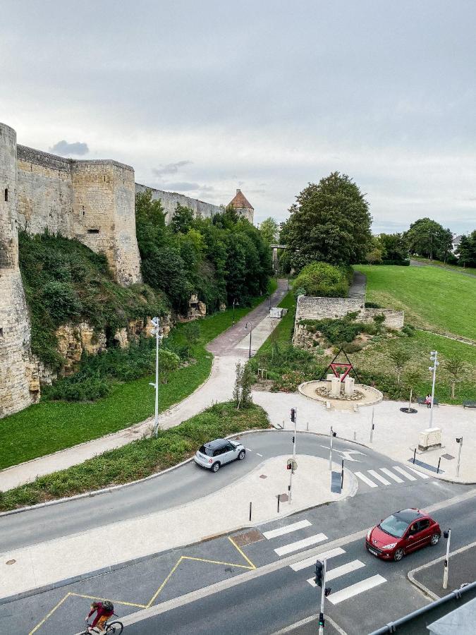 Castle - Vue Sur Le Chateau - Hypercentre 凯恩 外观 照片